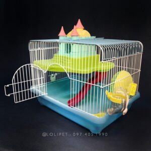 LARGE CASTLE HAMSTER CAGE – SEPARATE HOUSE