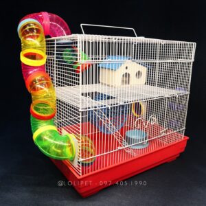 SQUARE CAGE WITH CRAWLER – HIGH QUALITY
