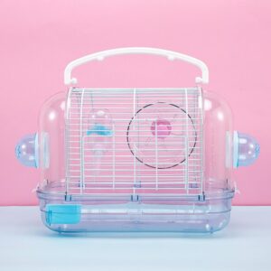 MULTI-COLOR TRANSPARENT CAGE